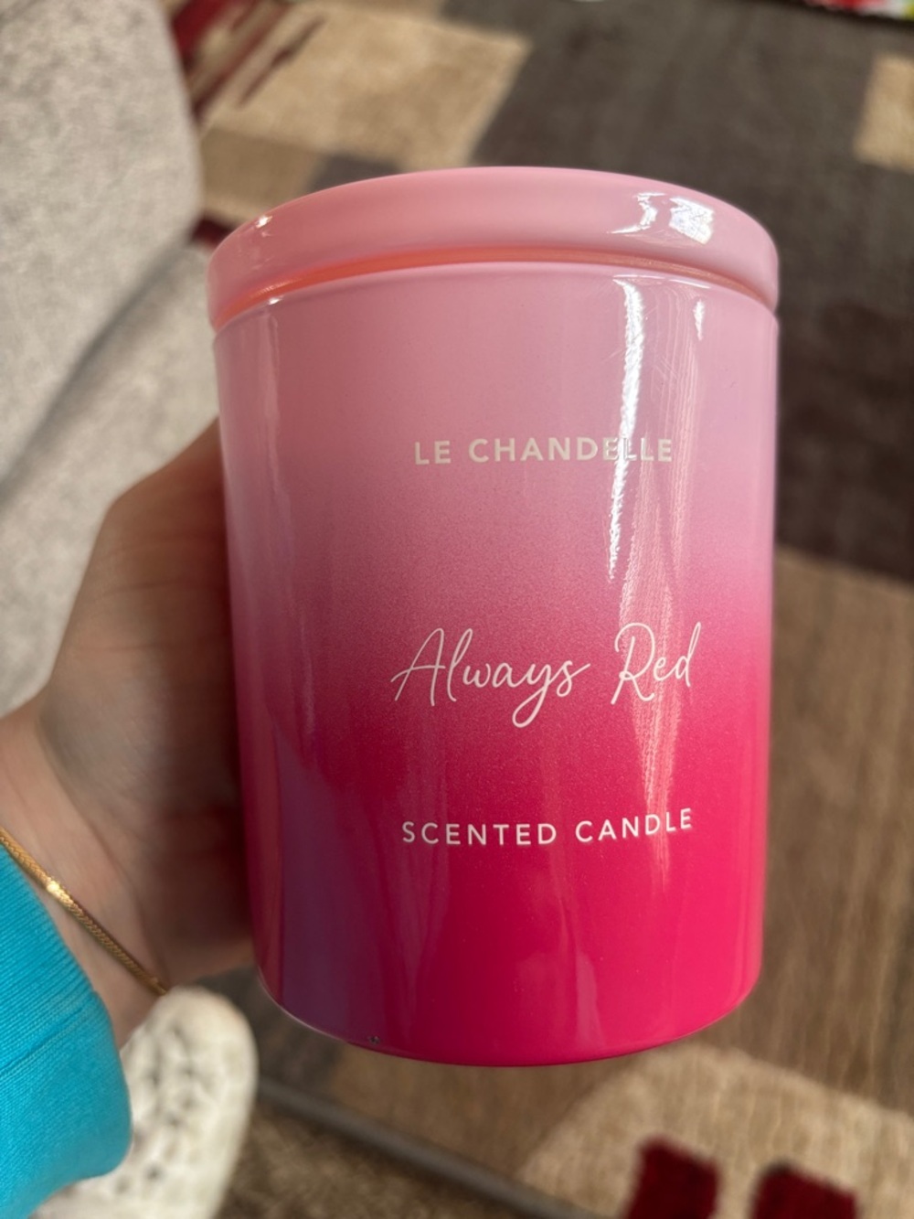 Always Red Scented Candle - Pink